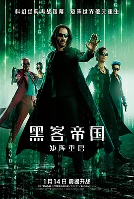 黑客帝国4：矩阵重启  (2021)  高清视频免费在线观看，完整版百度网盘下载 - 吾爱微网